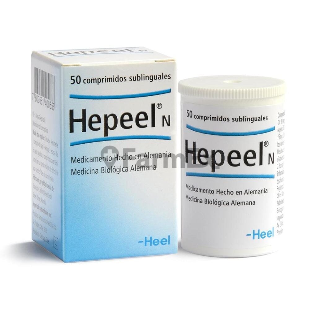 Hepeel N x 50 Comprimidos Sublinguales Farmex-VidaTres-Persistente